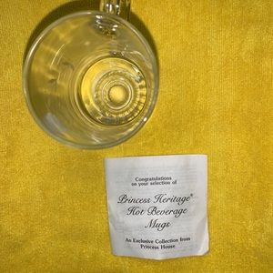 Princess House Crystal Beverage Mug (Set of 4) 504